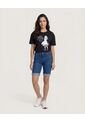 Camiseta Alice Shine  Para Mujer Azul Ostu de Ostu