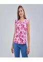 Blusa Para Mujer Manga Sisa Color Rosado  Marca Ostu #40120991 de Ostu