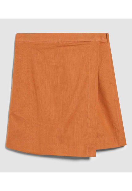 Short Para Mujer  Color Terracota Marca Ostu #40190285