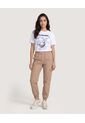 Camiseta White Rabbit  Para Mujer Blanco Ostu de Ostu