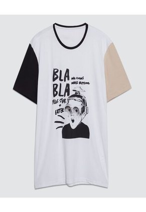 Camiseta Para Hombre Manga Corta Color Blanco Marca Ostu #60090889