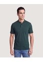Polo Cuello Mao Regular  Para Hombre Verde Ostu de Ostu