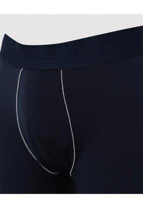 Boxer Medio Pretina A Rayas X1 Para Hombre Azul Ostu