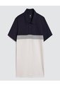 Polo En Bloques  Para Hombre Azul Ostu de Ostu