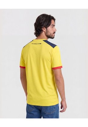 Camiseta Mundial Colombia 2026  Unisex Amarillo Ostu