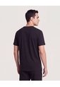 Camiseta Black Panther Graffiti  Para Hombre Negro Ostu de Ostu