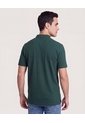 Polo Cuello Mao Regular  Para Hombre Verde Ostu de Ostu