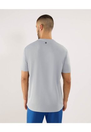 Camiseta Para Hombre Manga Corta Cuello Redondo Color Gris Marca Ostu #60091804