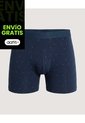 Boxer Medio Estampado  Para Hombre Azul Ostu de Ostu