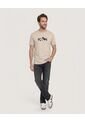 Jean Regular Stretch  Para Hombre Negro Ostu de Ostu