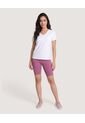 Biker Deportivo Con Bolsillo  Para Mujer Morado Ostu de Ostu