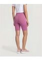 Biker Deportivo Con Bolsillo  Para Mujer Morado Ostu de Ostu