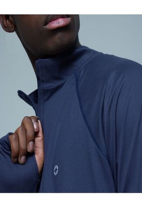 Buzo Para Hombre Cuello Alto O Cuello Tortuga Color Azul  Marca Ostu #60060286