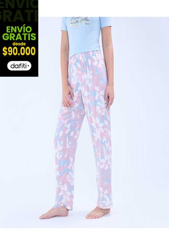 Pantalon Para Mujer  Color Rosado  Marca Ostu #40070731 Ostu