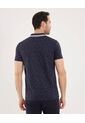 Polo Para Hombre Cuello Tejido Con Bolsillo Color Azul  Marca Ostu #60110676 de Ostu