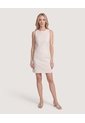 Vestido Semiajustado  Para Mujer Marfil Ostu de Ostu