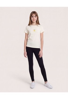 Pack X2 Camisetas Summer Para Niña Infantil Niña Crema Ostu