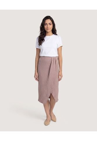 Camiseta Puff Sleeve Charm  Para Mujer Blanco Ostu Ostu