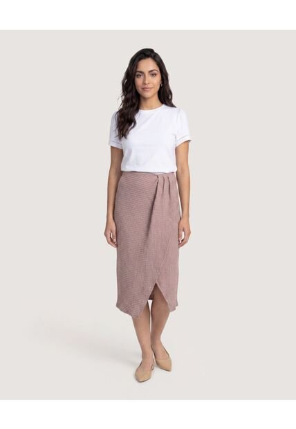 Camiseta Puff Sleeve Charm  Para Mujer Blanco Ostu