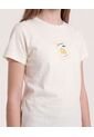 Pack X2 Camisetas Summer Para Niña  Infantil Niña Crema Ostu de Ostu