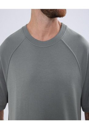 Camiseta Para Hombre Manga Corta Color Verde  Marca Ostu #60091393