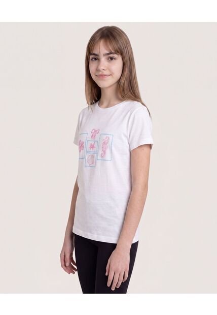 Pack X2 Camisetas Marinas Para Niña  Infantil Niña Negro Ostu
