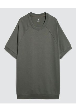 Camiseta Para Hombre Manga Corta Color Verde  Marca Ostu #60091393