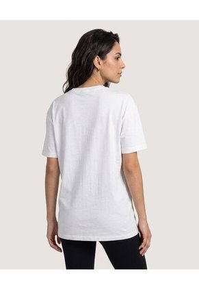 Camiseta Stitch Attack  Para Mujer Crema Ostu
