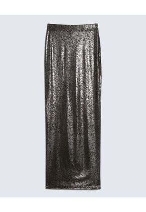 Falda Para Mujer Medio Color Negro Marca Ostu #40140152