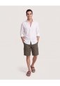 Bermuda Cargo Ajuste Relax  Para Hombre Verde Ostu de Ostu