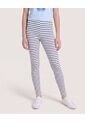 Pack X2 Leggings Rayas Para Niña  Infantil Niña Negro Ostu de Ostu