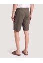 Bermuda Cargo Ajuste Relax  Para Hombre Verde Ostu de Ostu