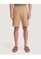 Bermuda Cargo Ajuste Relax  Para Hombre Beige Ostu de Ostu