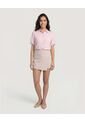 Camisa Manga Corta  Para Mujer Lila Ostu de Ostu