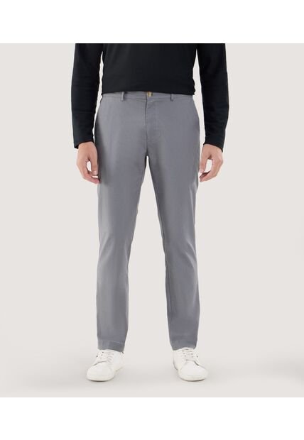 Pantalón Para Hombre Chino Color Gris Marca Ostu #60070495