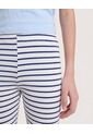 Pack X2 Leggings Rayas Para Niña  Infantil Niña Negro Ostu de Ostu