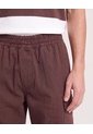 Bermuda Cargo Ajuste Relax  Para Hombre Café Ostu de Ostu