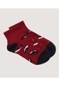 Medias Infantil Niño Tobillera Color Rojo Marca Ostu #80980158 de Ostu