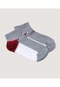 Medias Infantil Niño Tobillera Color Rojo Marca Ostu #80980158 de Ostu