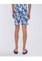 Pantaloneta De Baño Estampada  Para Hombre Azul Ostu de Ostu