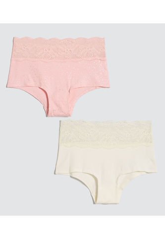 Panty Para Mujer Cachetero Color Pack X Marca Ostu #40800065 Ostu