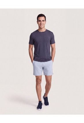 Camiseta Active Dry  Para Hombre Azul Ostu
