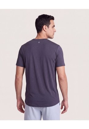 Camiseta Active Dry  Para Hombre Azul Ostu