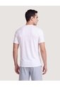 Camiseta Fitted Básica  Para Hombre Blanco Ostu de Ostu