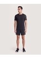 Camiseta Active Dry  Para Hombre Negro Ostu de Ostu