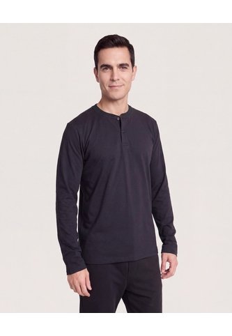 Pantalón En Efecto Rústico  Para Hombre Negro Ostu Ostu