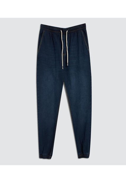 Jean Para Hombre Jogger Color Azul  Marca Ostu #60160417