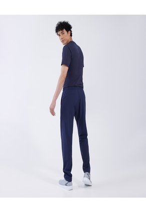 Pantalon Deportivo Con Bolsillos  Para Hombre Azul Ostu