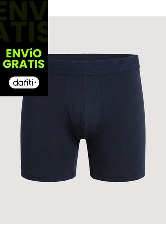 Boxer Medio Básico  Para Hombre Azul Ostu Ostu