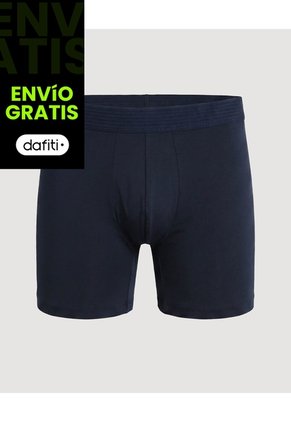Boxer Medio Básico Para Hombre Azul Ostu